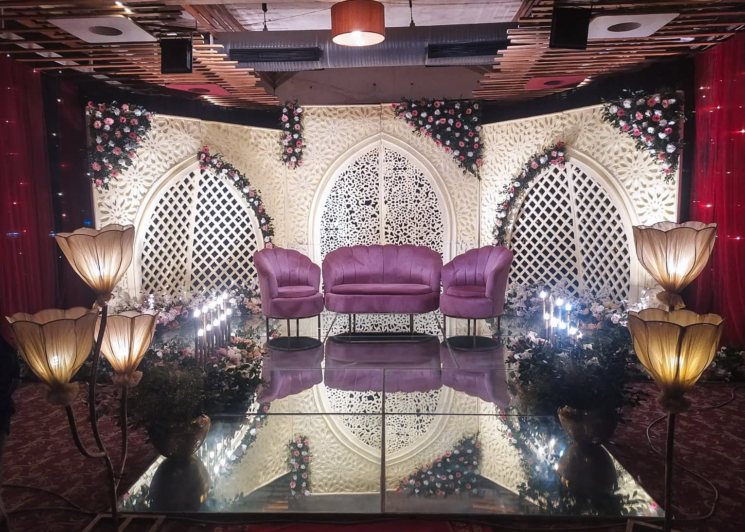 Wedding decor by evently
